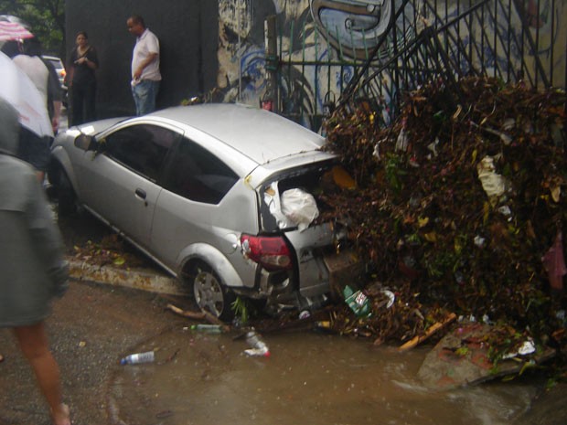 G1 Chuva causa alagamento em regi es da Grande SP leitores