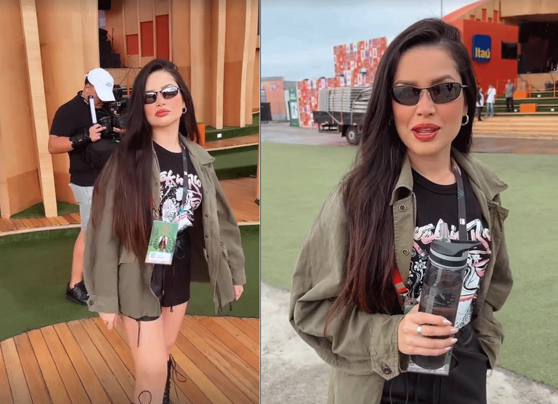 Juliette pula after do Rock in Rio e acorda cedo para passagem de som: 'Vocês têm noção que vou cantar aqui?'