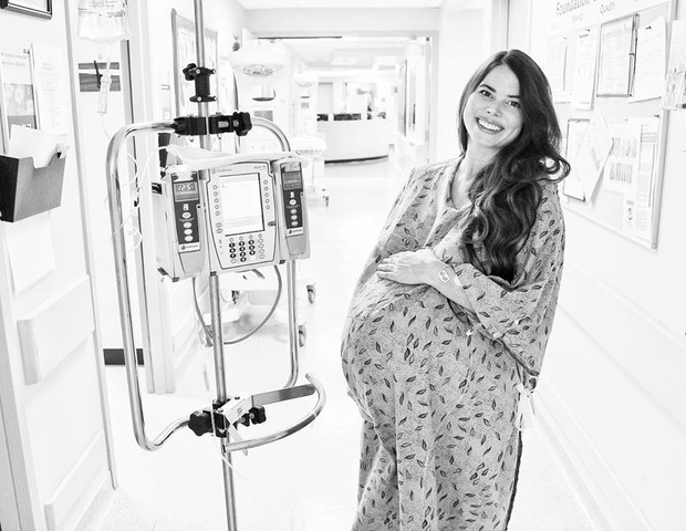 Maxine grávida de quádruplos (Foto: Reprodução Instagram)