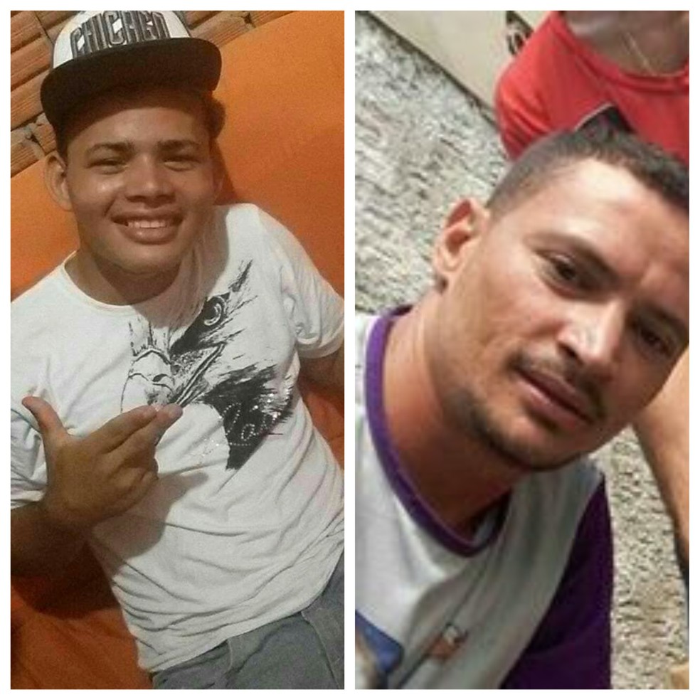 Arilton da Silva, de 18 anos, e Marcelo de Souza, 29 anos, foram mortos na sexta-feira (17). Polícia investiga casos (Foto: Arquivo Pessoal)