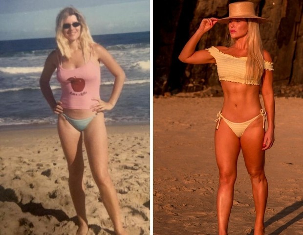 Eliane Gerloff, mãe de Luísa Sonza mostra mudança física em 20 anos (Foto: Instagram)