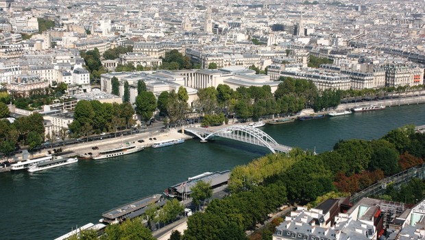 rio Sena, em Paris (Foto: Pixabay)