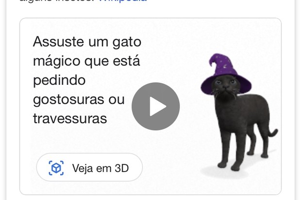 Happy Halloween! Saiba como ver surpresas do Dia das Bruxas em 3D no Google  – Tecnoblog