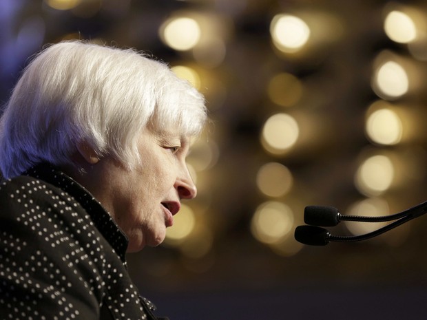 A presidente do Federal Reserve, Banco Central dos Estados Unidos, Janet Yellen (Foto: Joshua Roberts / Reuters)