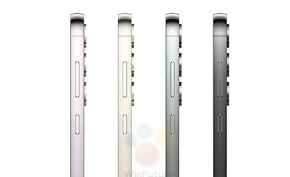 Galaxy S23 pode vir em quatro op��es de cores � Foto: Reprodu��o/WinFuture