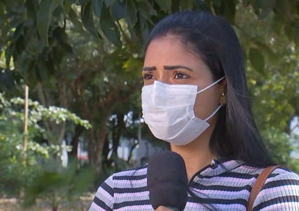 Mãe da criança disse que só foi avisada horas depois da criança ter sido encontrada em Pedrinhas Paulista — Foto: Reprodução/TV TEM