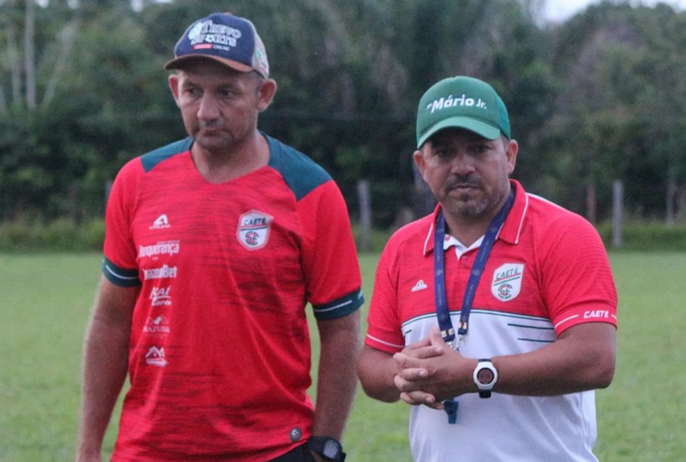 Robson Melo (direita) — Foto: Ascom Caeté