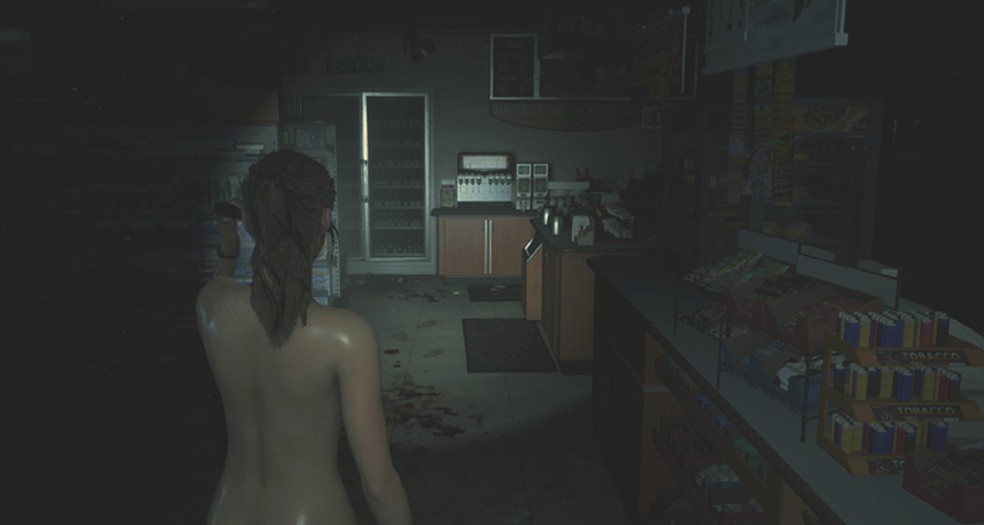 Mod para Resident Evil 2 deixa a protagonista Claired Redfield nua â€” Foto: ReproduÃ§Ã£o/NexusMods
