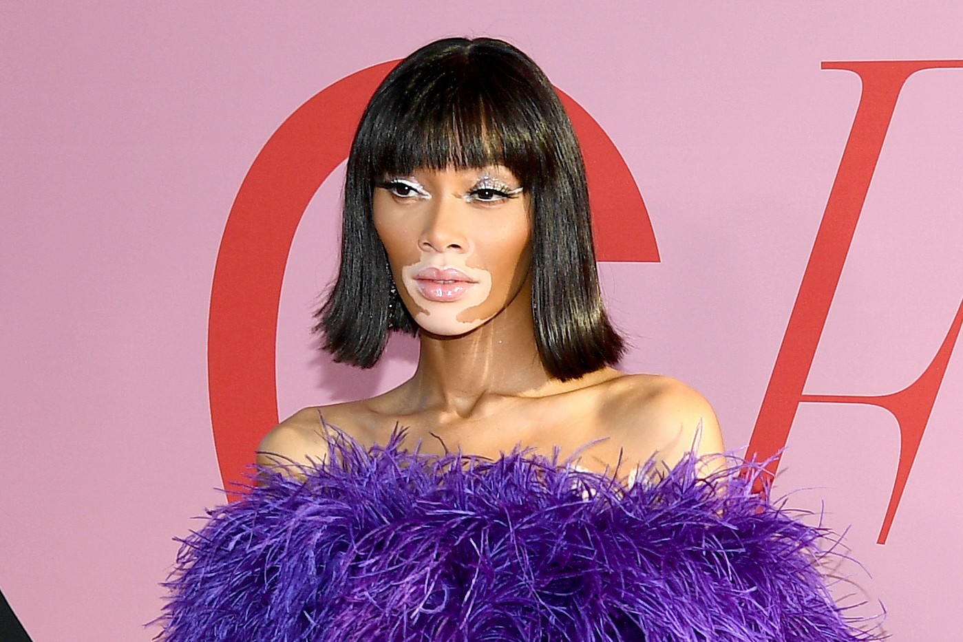 NEW YORK, NEW YORK - JUNE 03: Winnie Harlow attends the CFDA Fashion Awards at the Brooklyn Museum of Art on June 03, 2019 in New York City. (Photo by Dimitrios Kambouris/Getty Images) (Foto: Getty Images)