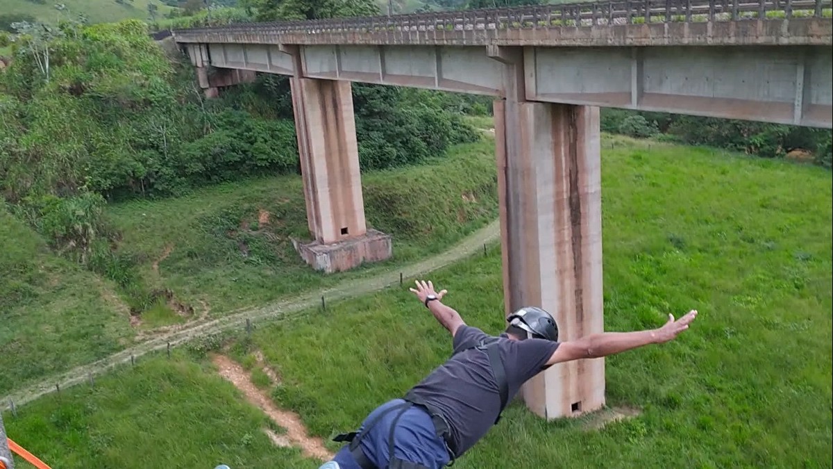 Rope Jumping chama atenção dos aventureiros do Sul do Estado TV Rio