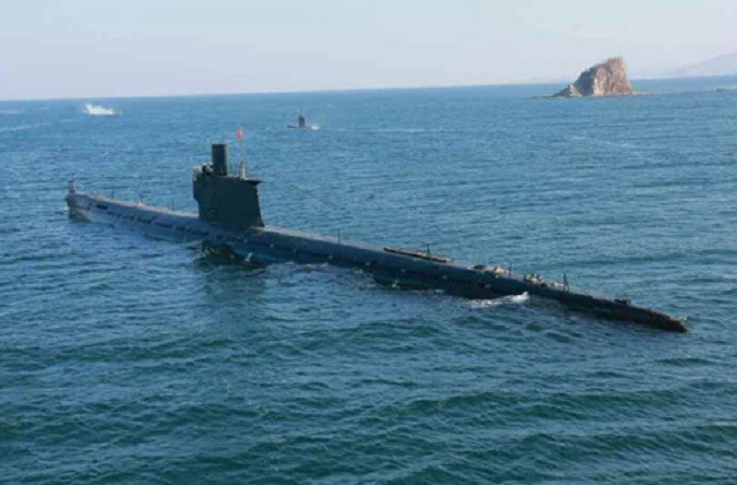 Submarino da Coreia do Norte, (Foto: DPRK)