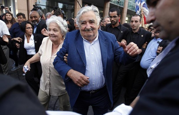 Mujica se despede da presidência do Uruguai (Foto: Agência EFE)