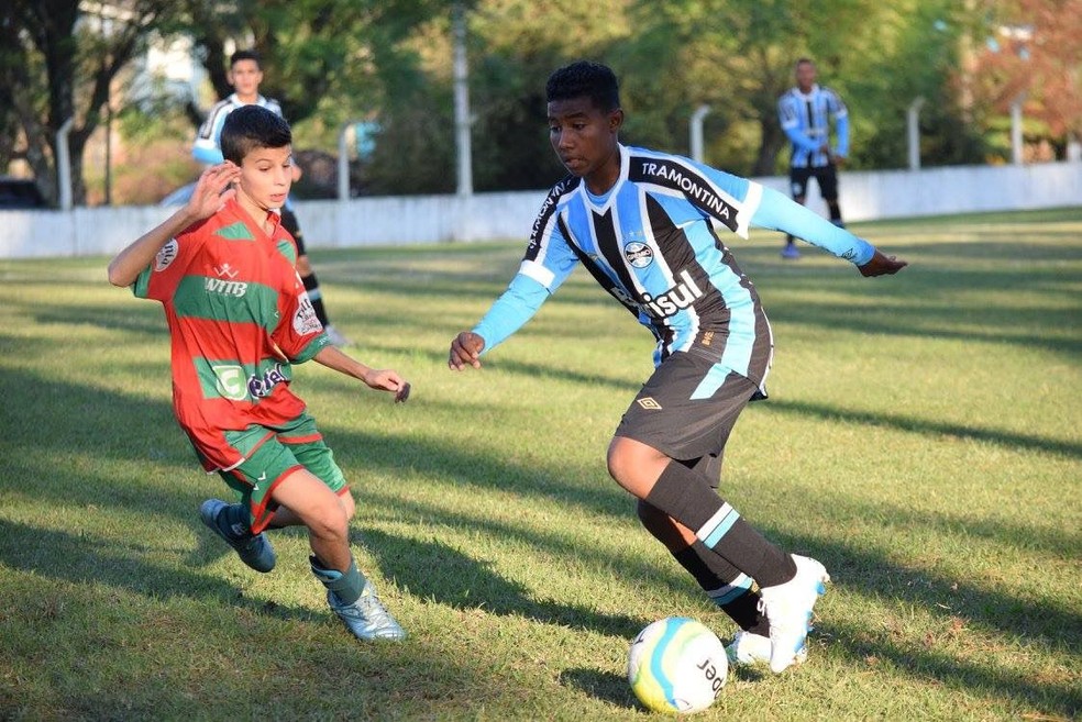 Cuiabano, lateral-esquerdo do Grêmio — Foto: Arquivo pessoal 