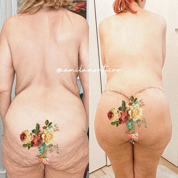 Camila Monteiro (Foto: Reprodução/Instagram)