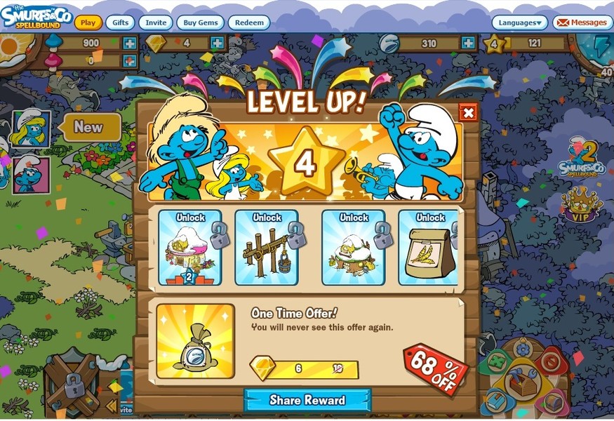 TÉLÉCHARGER THE SMURFS CO SPELLBOUND