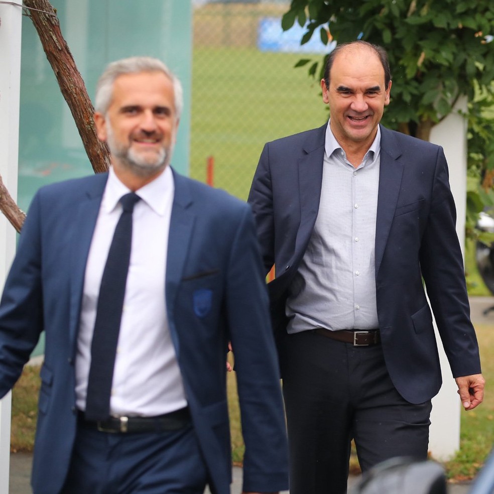 Ricardo Gomes no Bordeaux, seu �ltimo trabalho no futebol � Foto: Divulga��o / Bordeaux