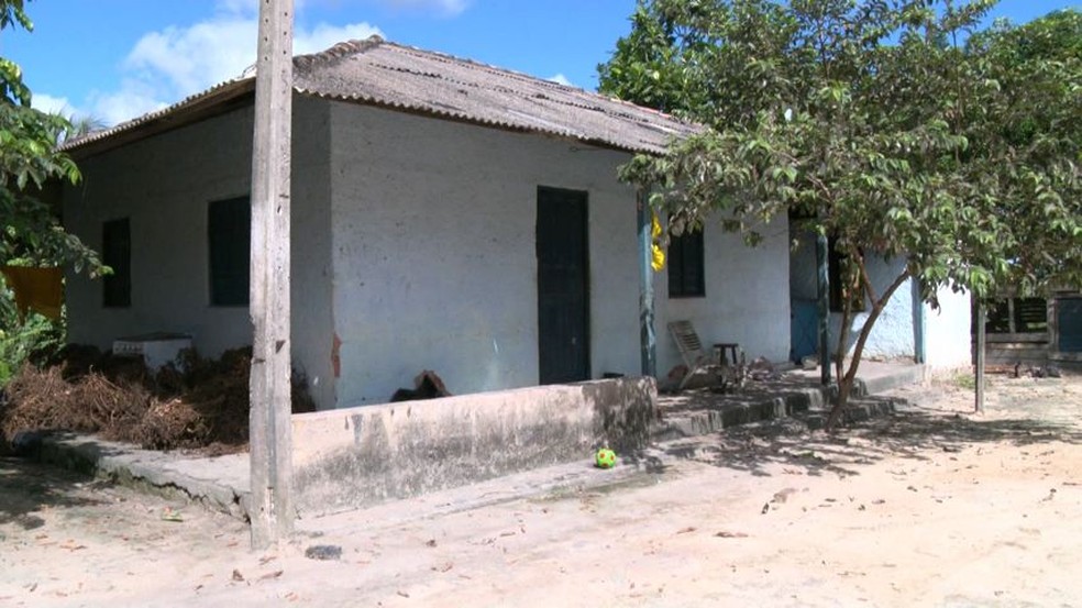 Crime aconteceu na casa da família — Foto: Reprodução/ TV Gazeta