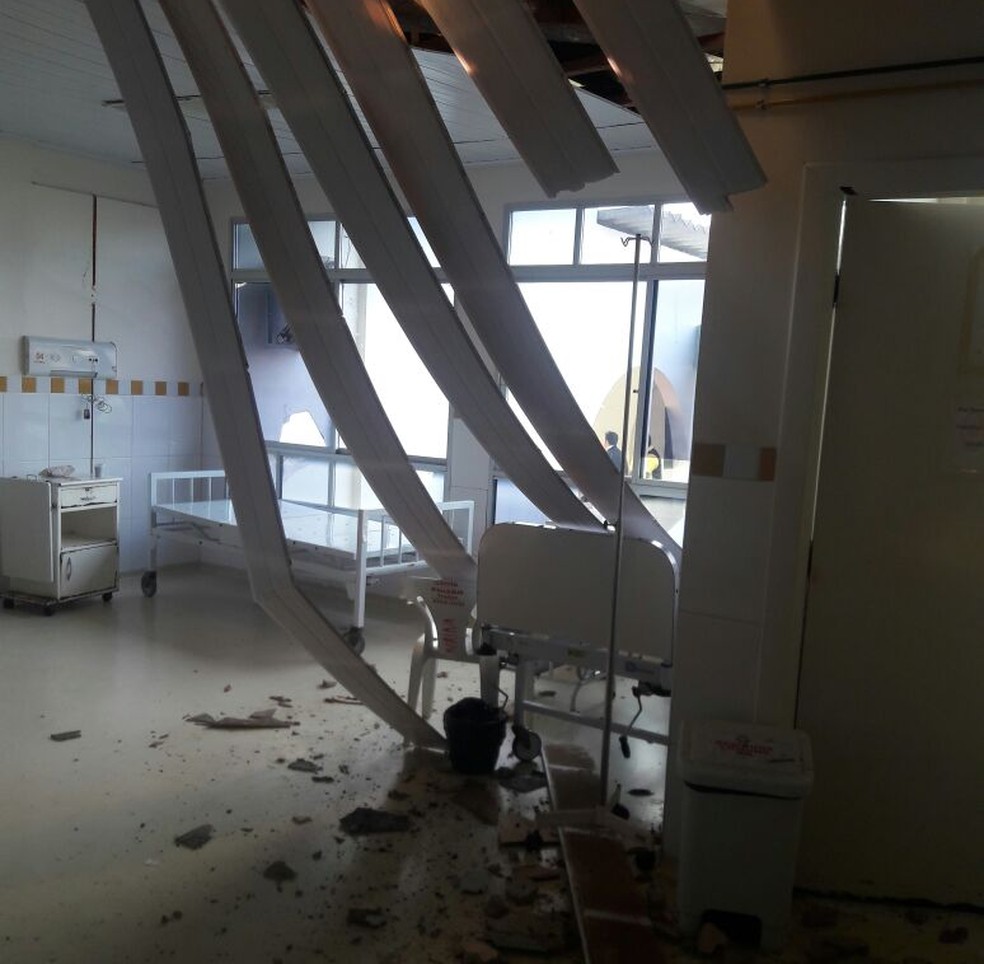 Pacientes e acompanhantes ficaram assutados (Foto: Arquivo pessoal)