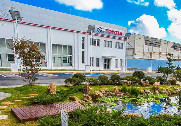 Fábrica da Toyota no ABC paulista (Foto: Divulgação)