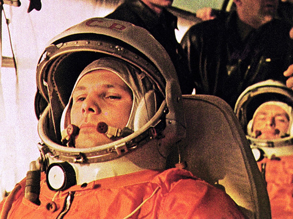 A trajetória do soviético Iuri Gagarin, primeiro humano a ir ao espaço (Foto: NASA)