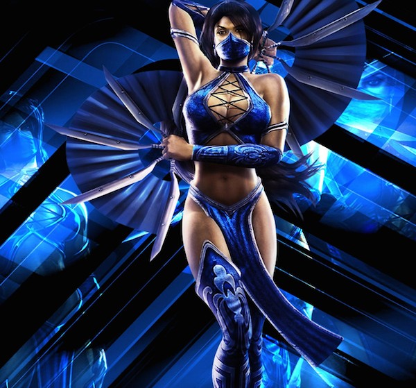 A personagem Katana, do game Mortal Kombat (Foto: Reprodução)