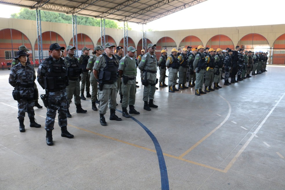 Policiais militares do Piauí — Foto: Divulgação/PM