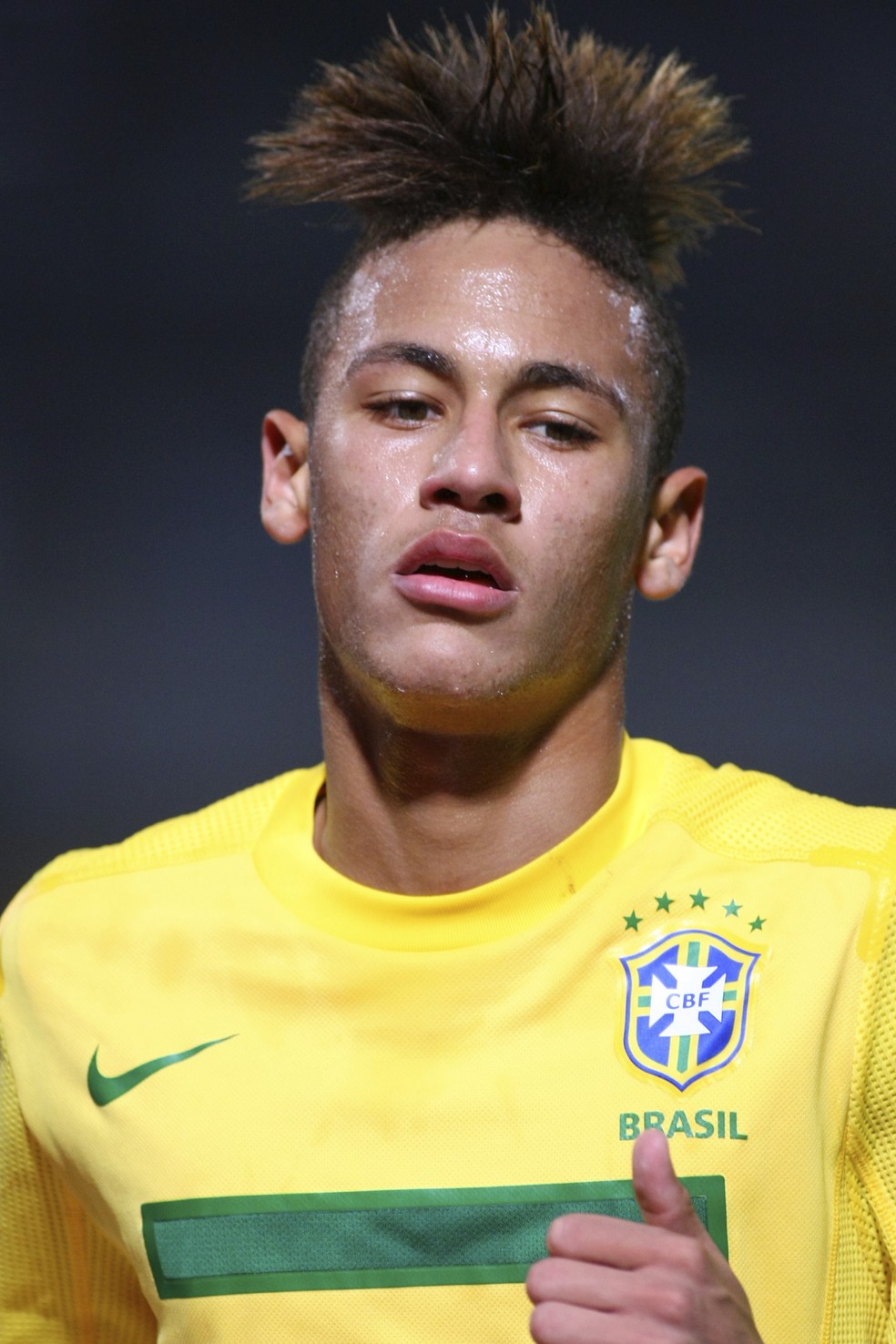 Neymar na Copa América 2011 — Foto: Max Montecinos/Getty Images