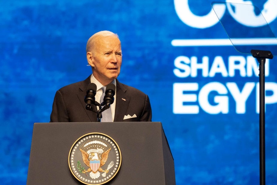 Joe Biden: presidente dos EUA discursa na COP27, no Egito