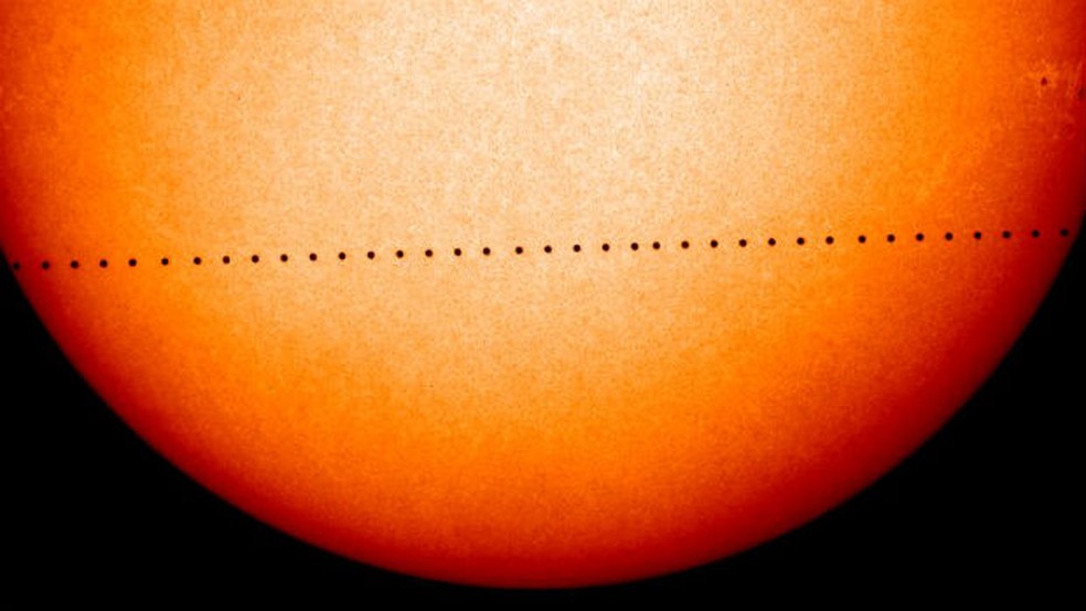 O fenômeno do Mercúrio retrógrado é, na verdade, uma ilusão de ótica — Foto: Nasa