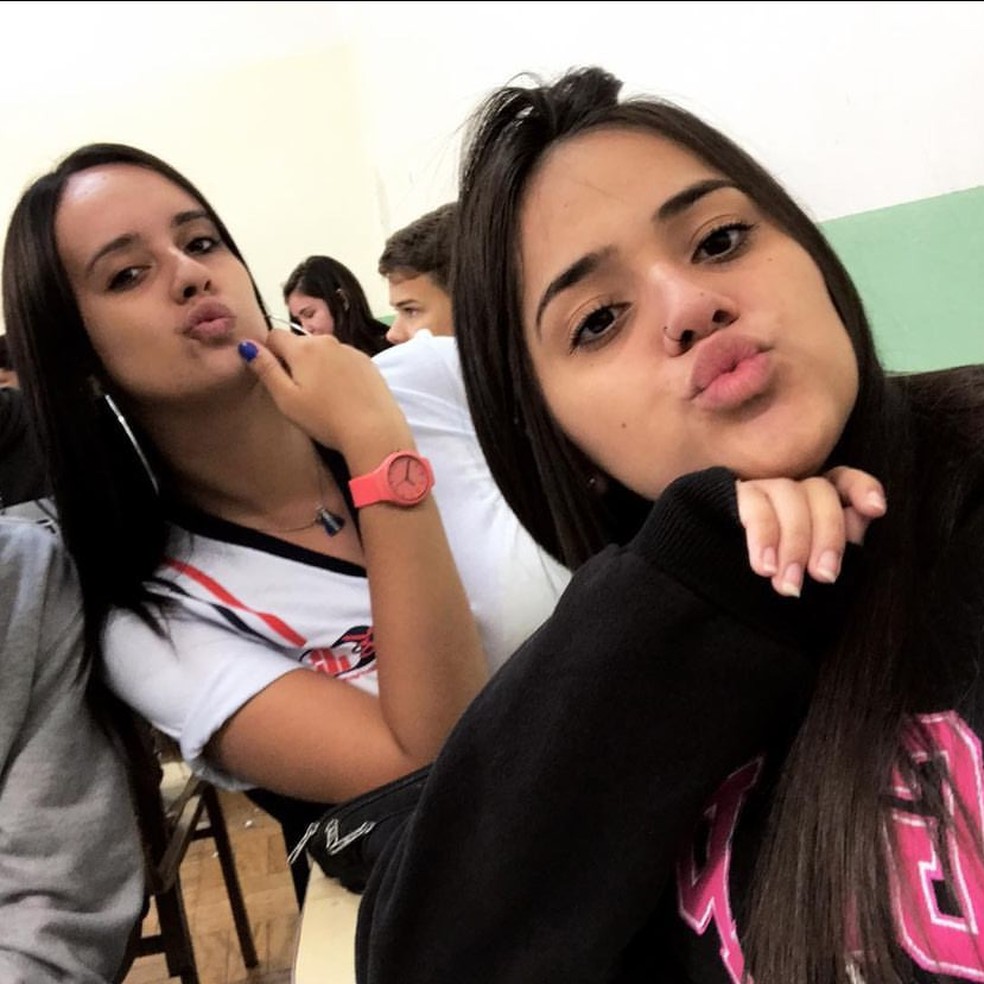 Jovem lamenta morte de amiga em Sorocaba — Foto: Arquivo pessoal