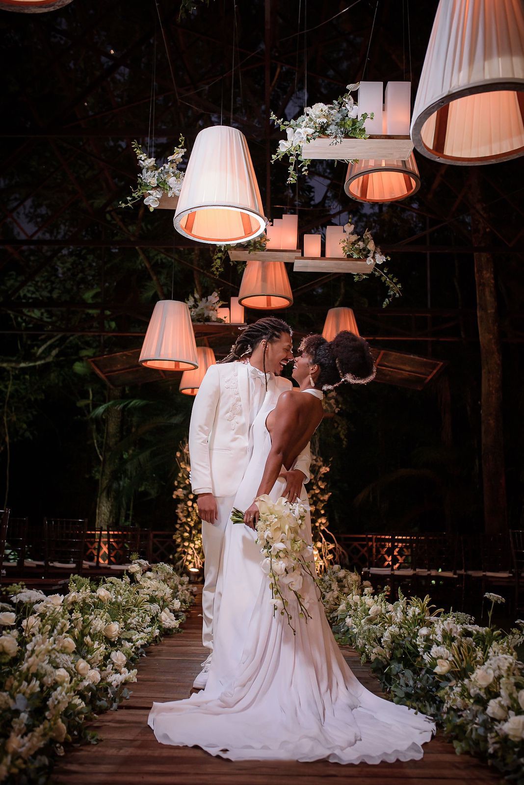 O casamento de Ivi Pizzott e Luis Navarro (Foto: Divulgação / Vitor Barboni)