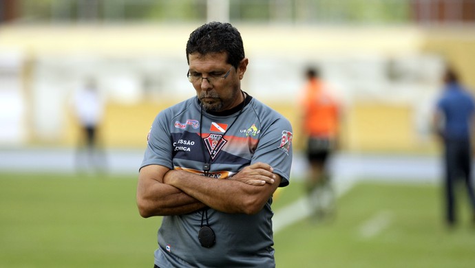 Vitor Jayme, técnico do Gavião Kyikatejê (Foto: Marcelo Seabra/O Liberal)