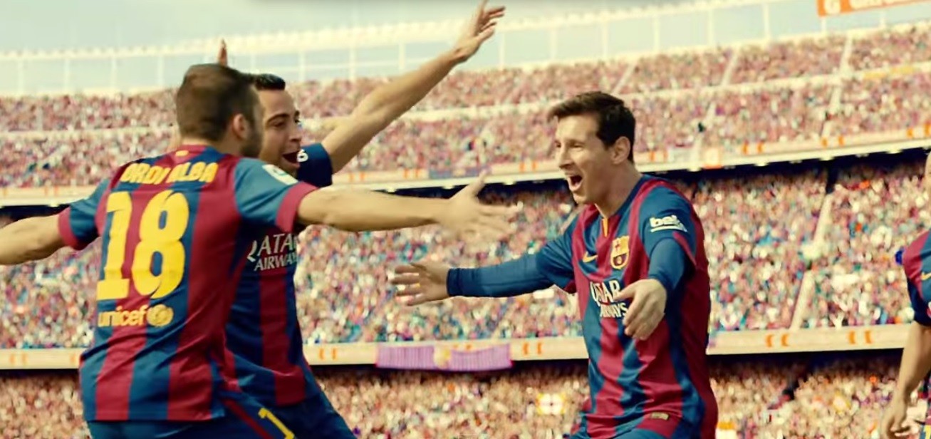 Lionel Messi em campanha da Gatorade (Foto: reprodução)