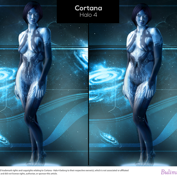 Cortana, Halo 4 (Foto: Bulimia.com)