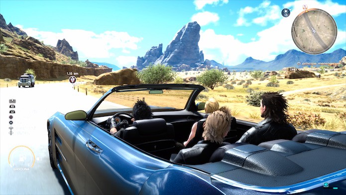 Final Fantasy XV: como personalizar o veículo na aventura (Foto: Reprodução/Victor Teixeira)