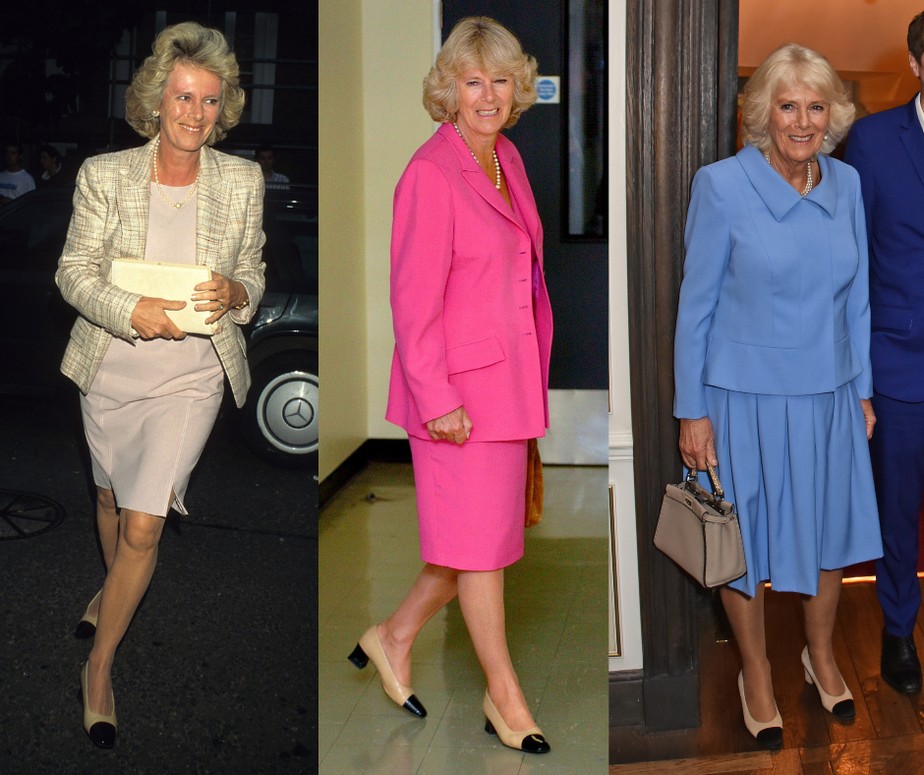 A rainha consorte britânica, Camilla Parker, usa o mesmo modelo de sapato há décadas, mas qual o significado?