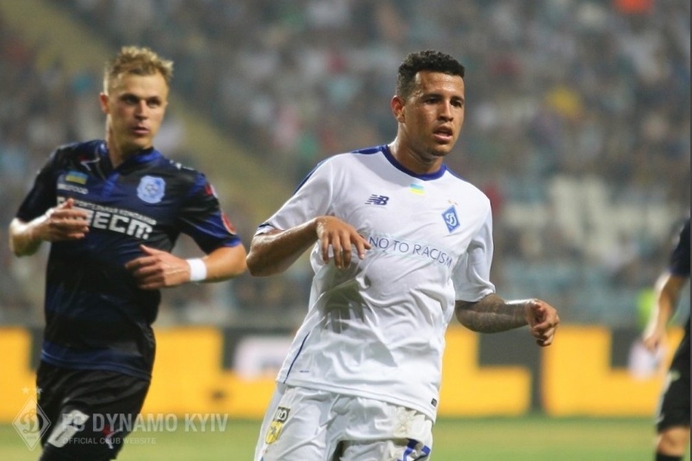 Sidcley - Dinamo de Kiev — Foto: Divulgação