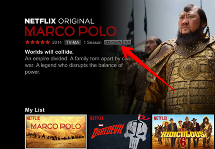 Netflix é uma das poucas fontes de conteúdo em Dolby Vision (Foto: Reprodução/Netflix)