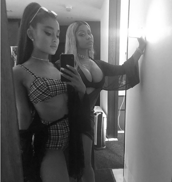 Ariana Grande e Nicki Minaj (Foto: Instagram)