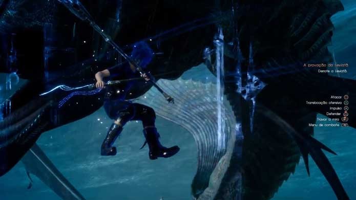 Final Fantasy XV: confira dicas para vencer o chefe Leviatã no game (Foto: Reprodução/Murilo Molina)