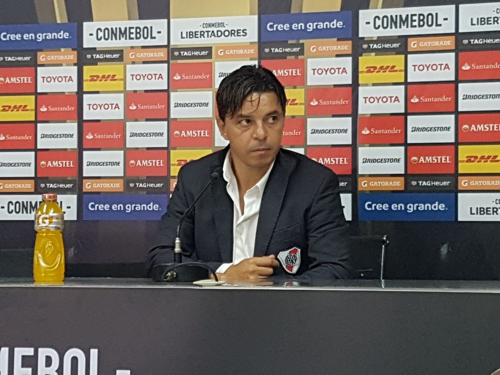 Gallardo se diz satisfeito e elogia Flamengo: Candidato a buscar a Libertadores