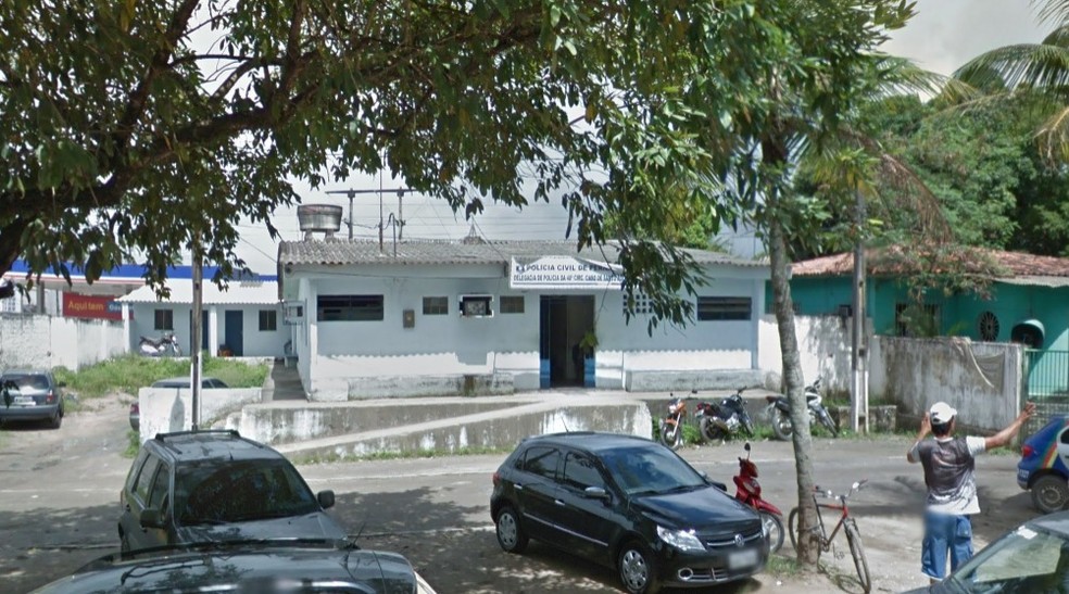 Delegacia do Cabo de Santo Agostinho, no Grande Recife — Foto: Reprodução/Google Street View