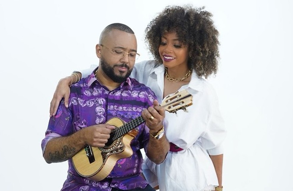 Dudu Nobre e a filha Lily Nobre — Foto: Reprodução/Instagram