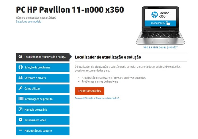 Tanto a HP quanto a Asus possuem atendimento online personalizado para o produto (Foto: Reprodu??o/HP)