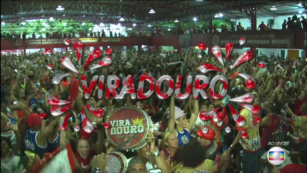 Viradouro é a campeã do carnaval 2020 — Foto: Reprodução / TV Globo