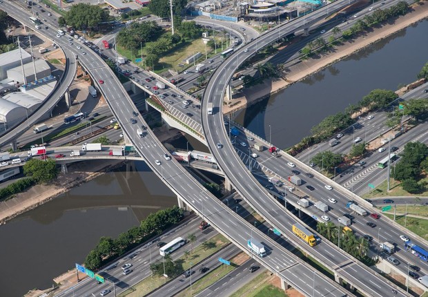 Rio Tietê (Foto: Diogo Moreira/Divulgação Governo de São Paulo via Agência Brasil)