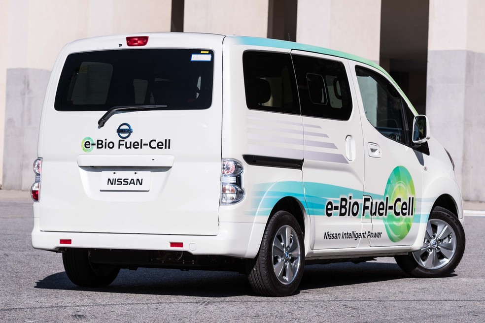  Nissan testa tecnologia de cÃ©lula de combustÃ­vel a partir do etanol  â Foto: DivulgaÃ§Ã£o