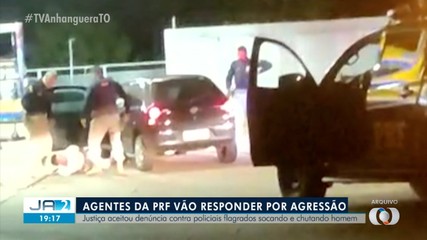 Justiça aceita denúncia contra agentes da PRF flagrados socando e chutando homem