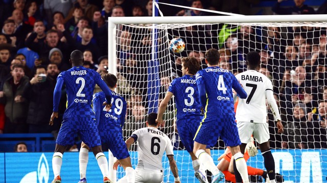 Gol de Havertz em Chelsea x Lille