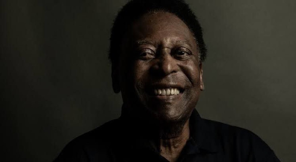 Pelé, em foto postada nas redes sociais: maior jogador de todos os tempos morreu em consequência do agravamento de um câncer de cólon — Foto: Reprodução Instagram